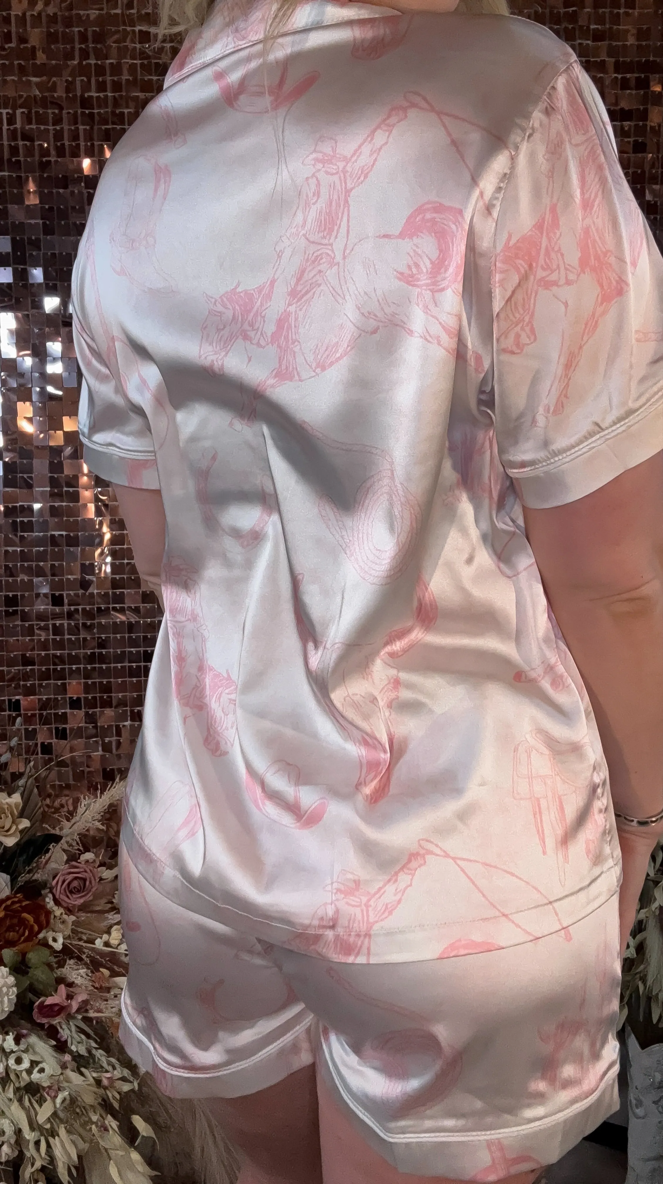 Ranch Life Darlin Silky Pajama Set