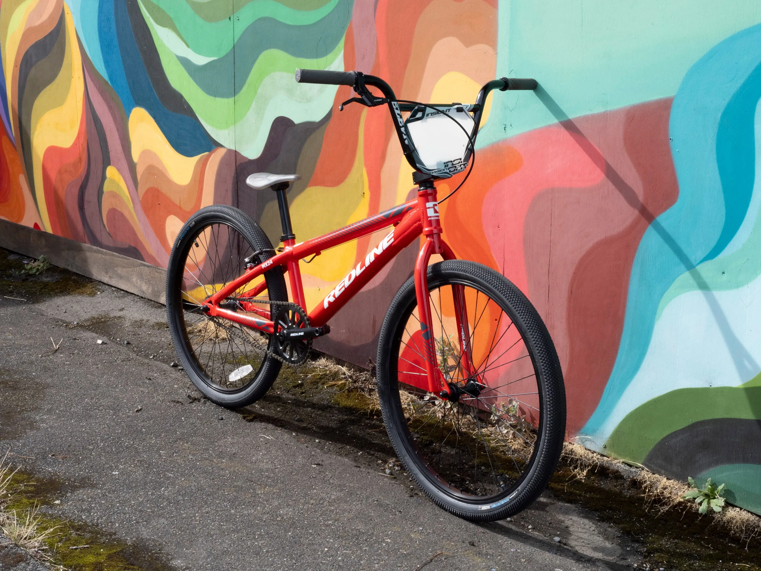 Redline MX24 BMX Bike, 24 cm, Red