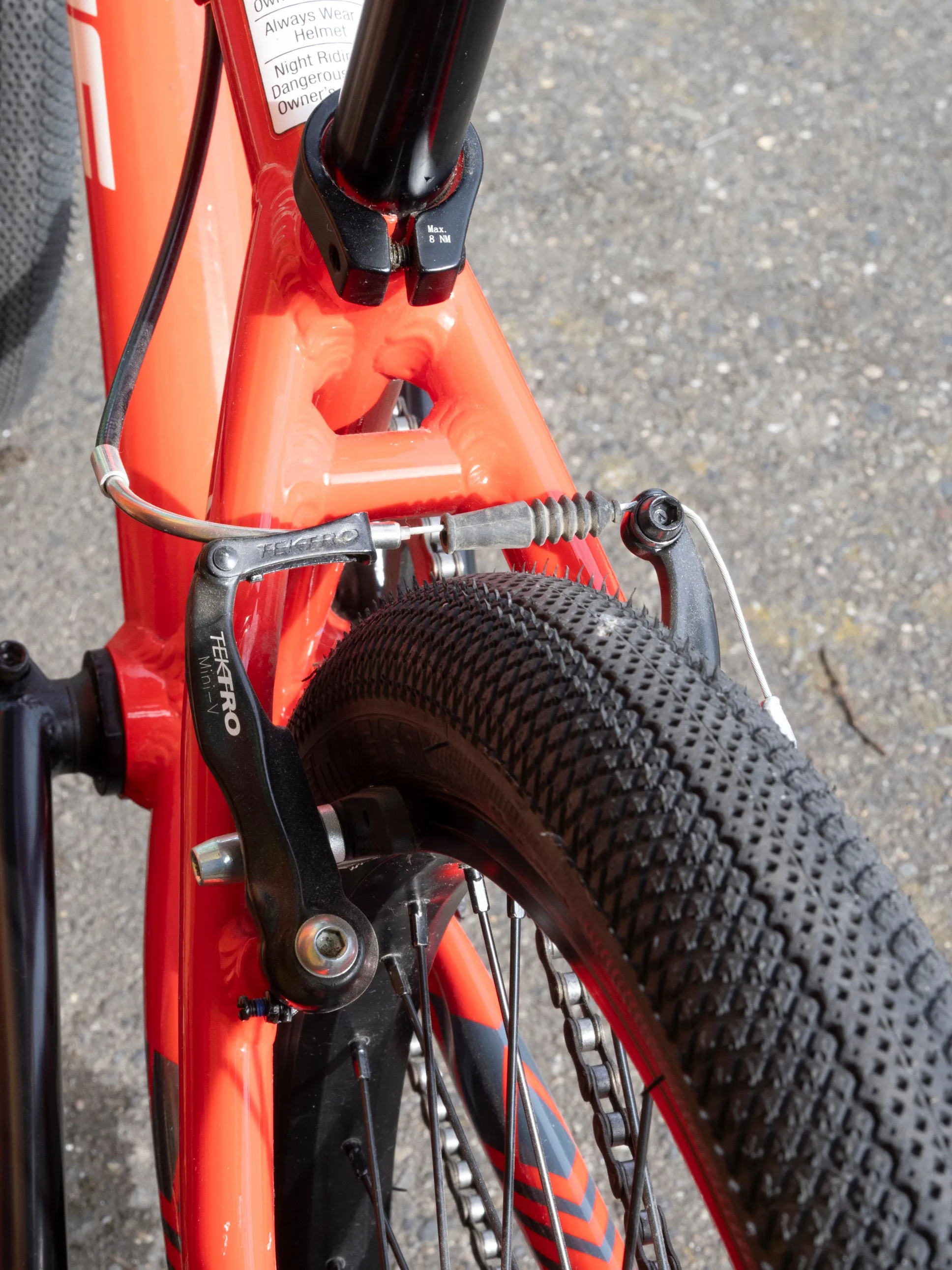 Redline MX24 BMX Bike, 24 cm, Red