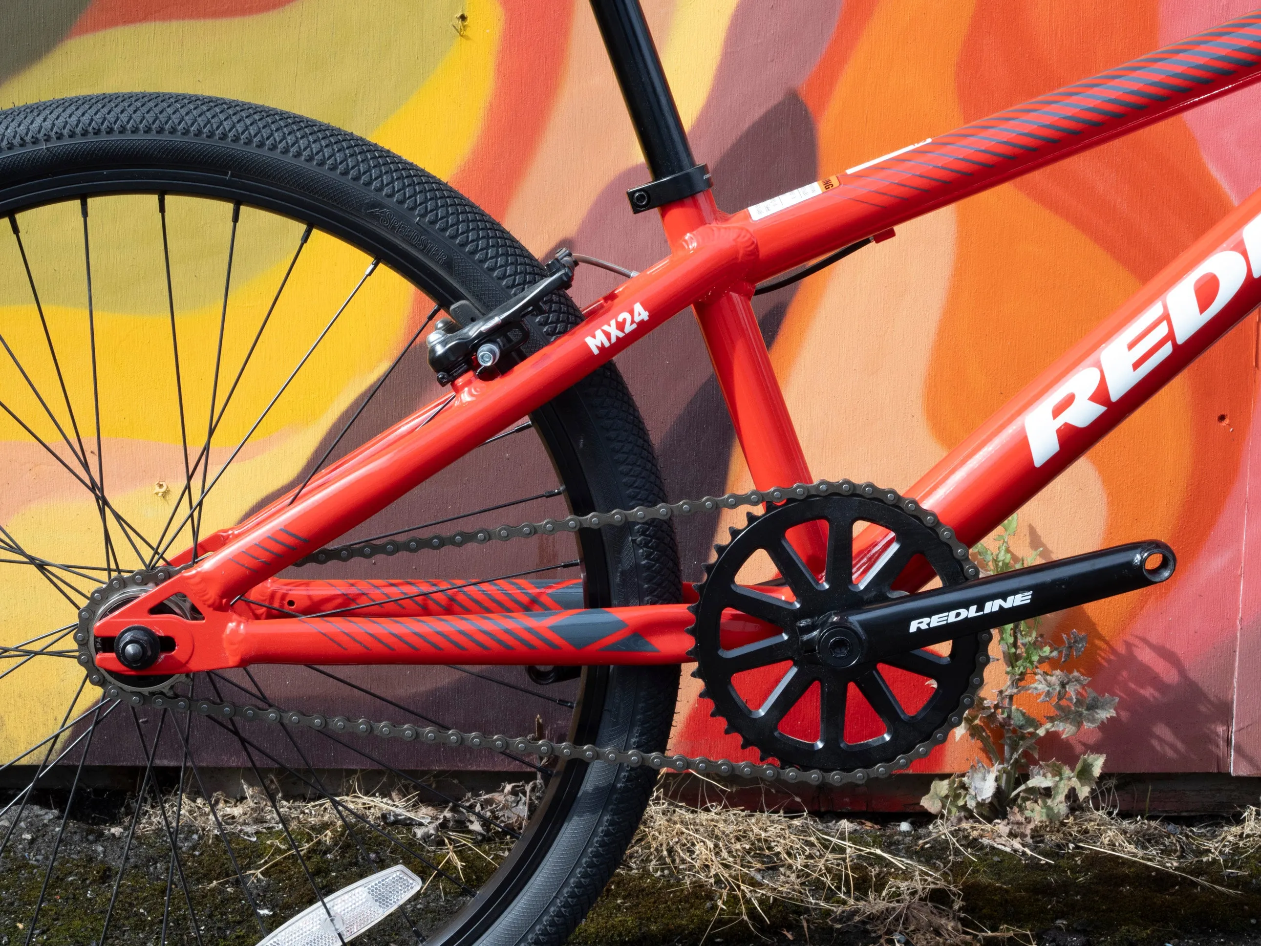 Redline MX24 BMX Bike, 24 cm, Red
