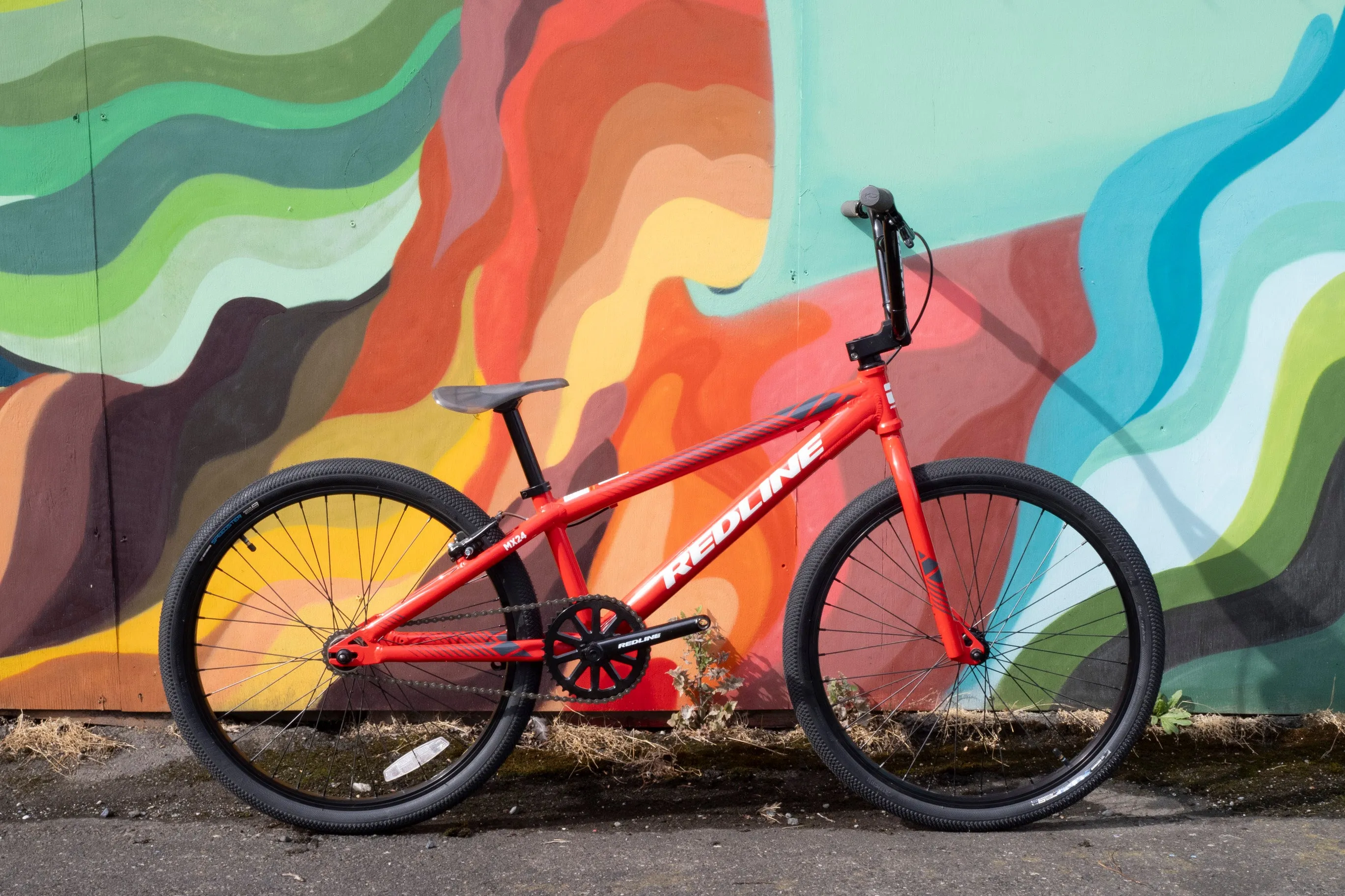 Redline MX24 BMX Bike, 24 cm, Red