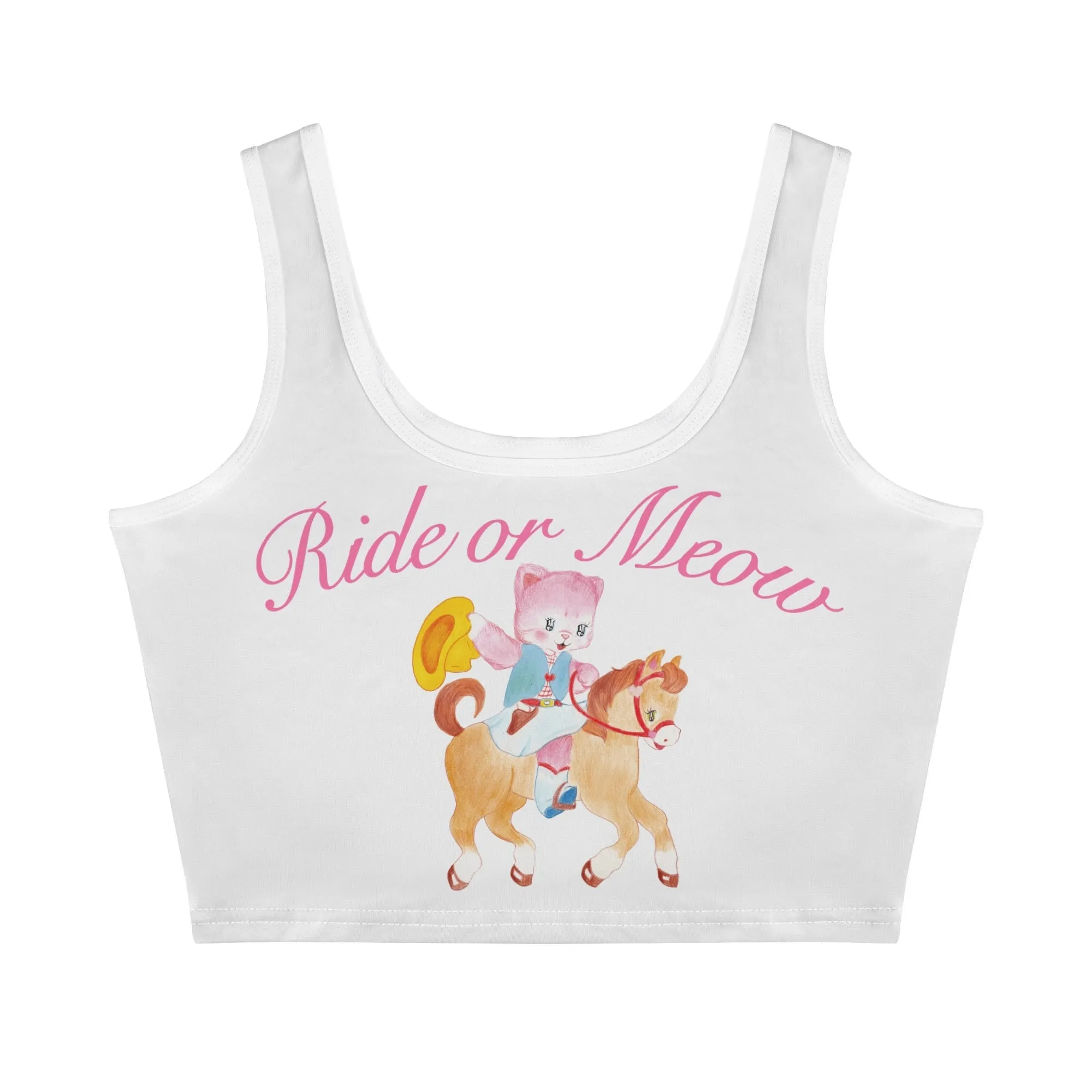 Ride or Meow Tank Top