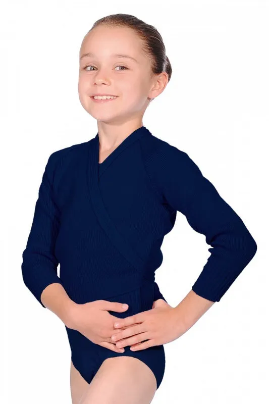 Roch Valley Navy Crossover Cardigan
