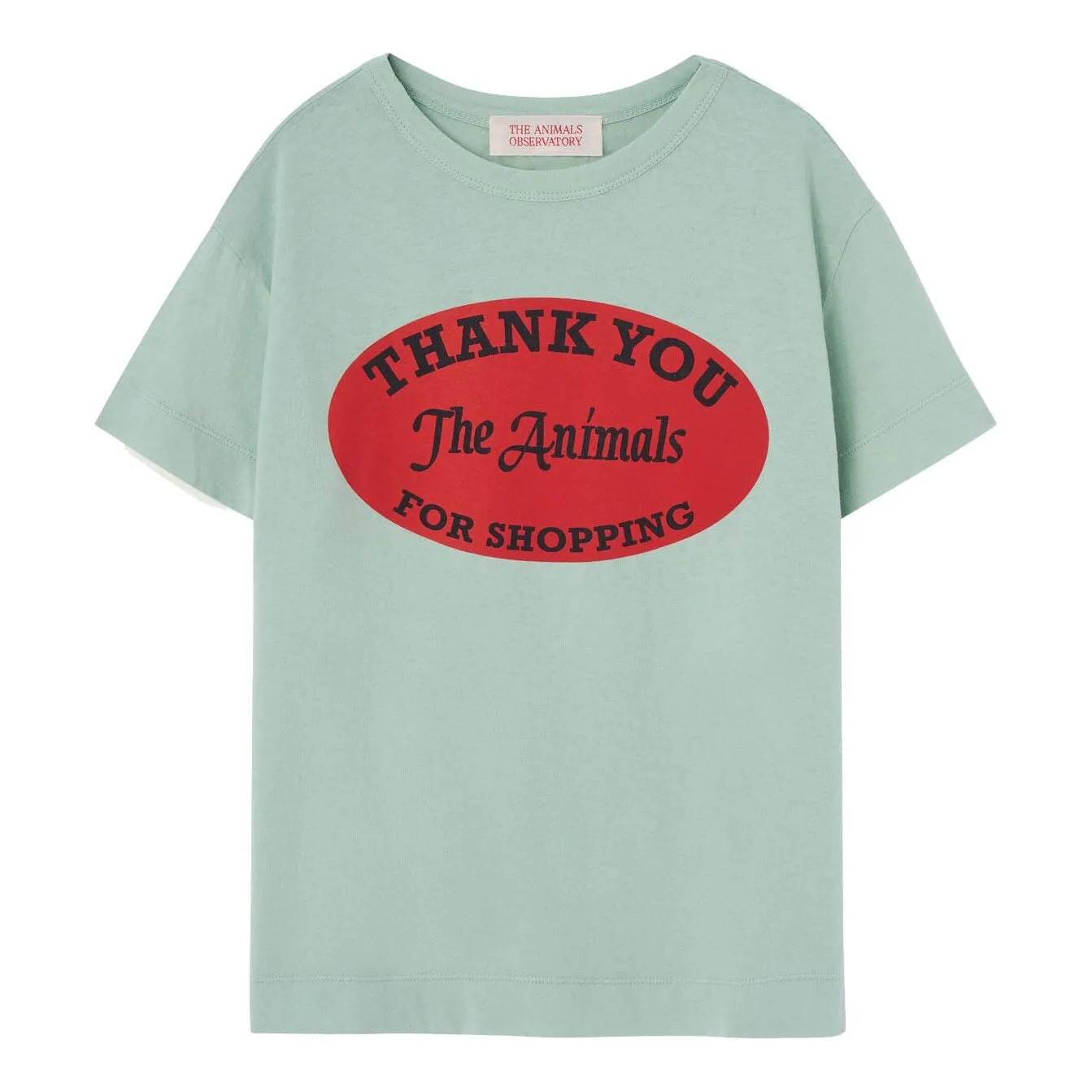 Rooster Kids T-Shirt Turquoise