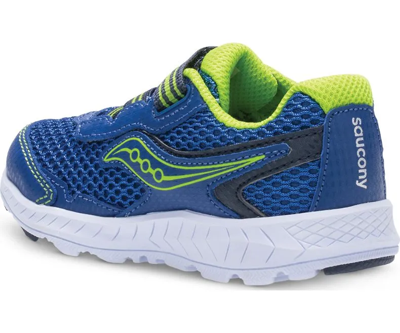 Saucony Blue/Navy Ride 10 Medium Width A/C Toddler Sneaker