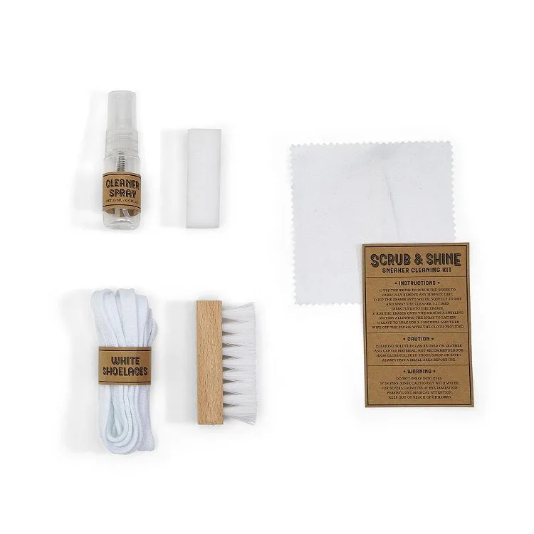 Scrub and Shine Sneaker Cleaning Set