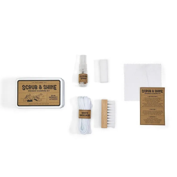 Scrub and Shine Sneaker Cleaning Set