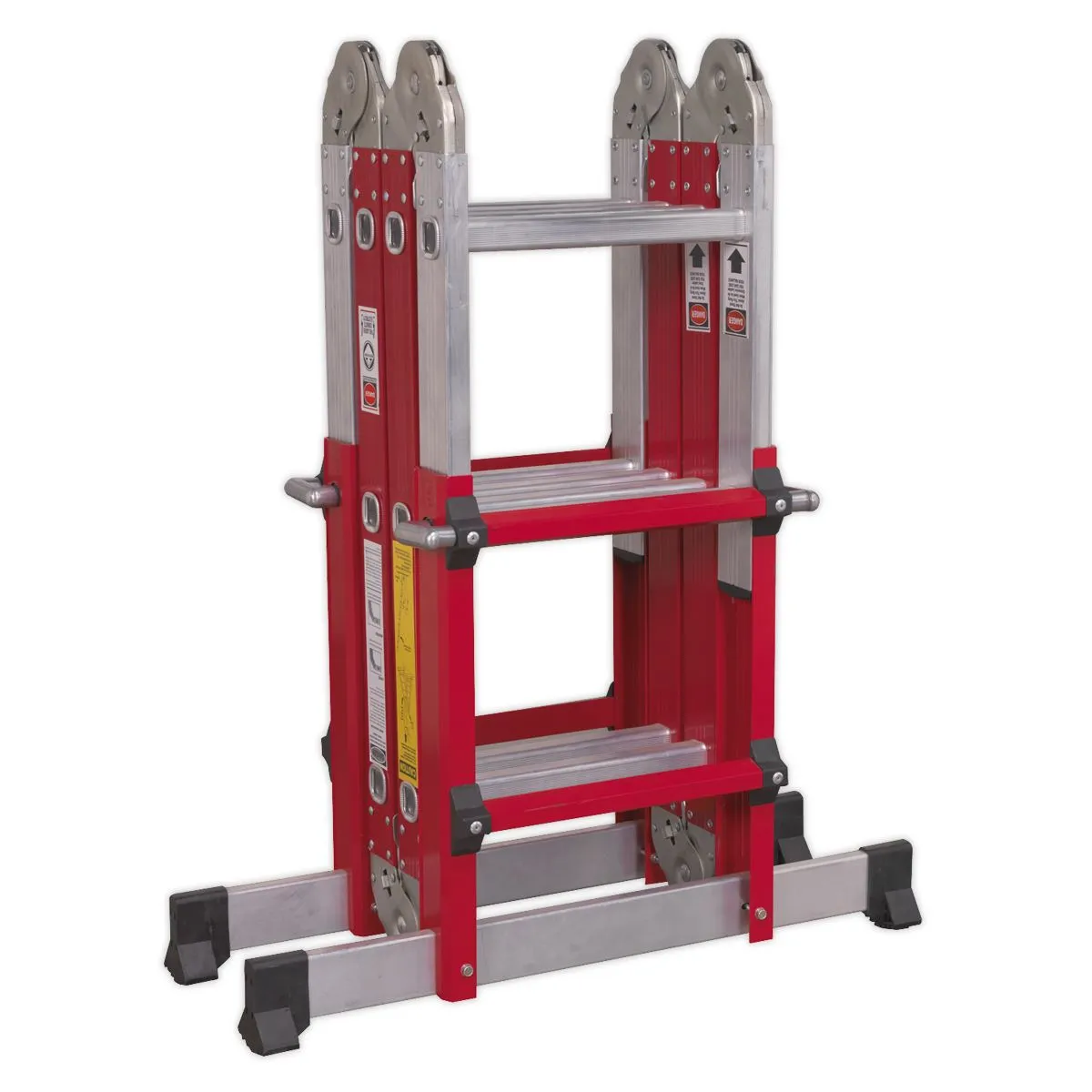 Sealey Aluminium Multipurpose Ladder EN 131 Adjustable Height