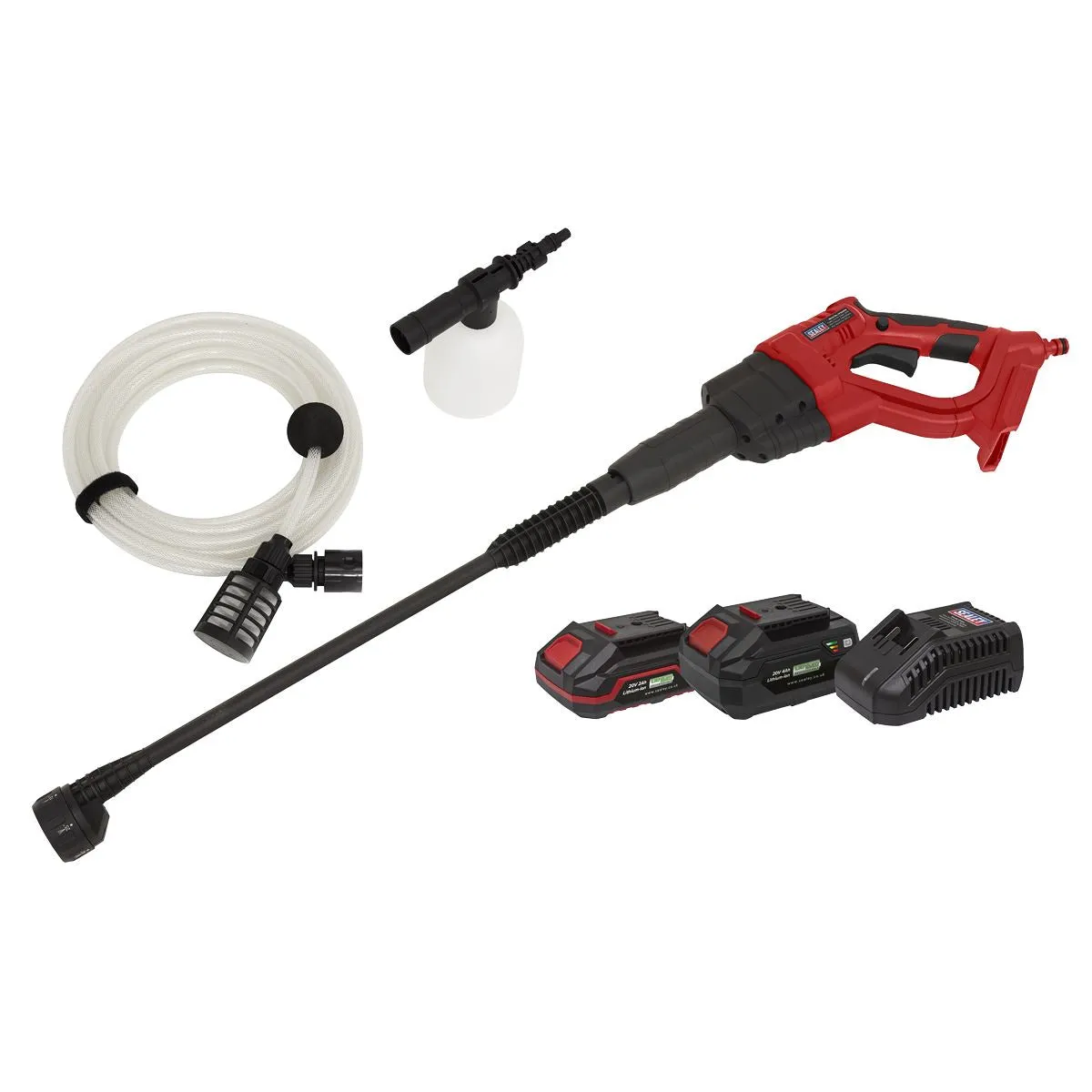 Sealey Cordless Pressure Washer Kit 20V SV20 Series - 2 Batteries
