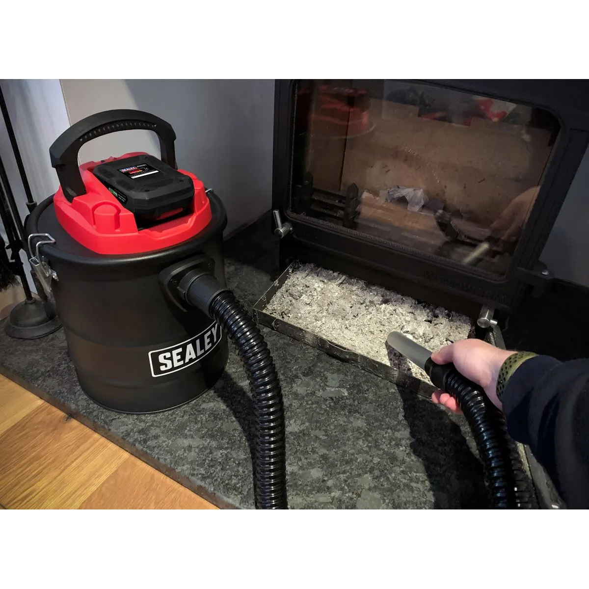 Sealey Handheld Ash Vacuum Cleaner 20V SV20 Series 15L - Body Only