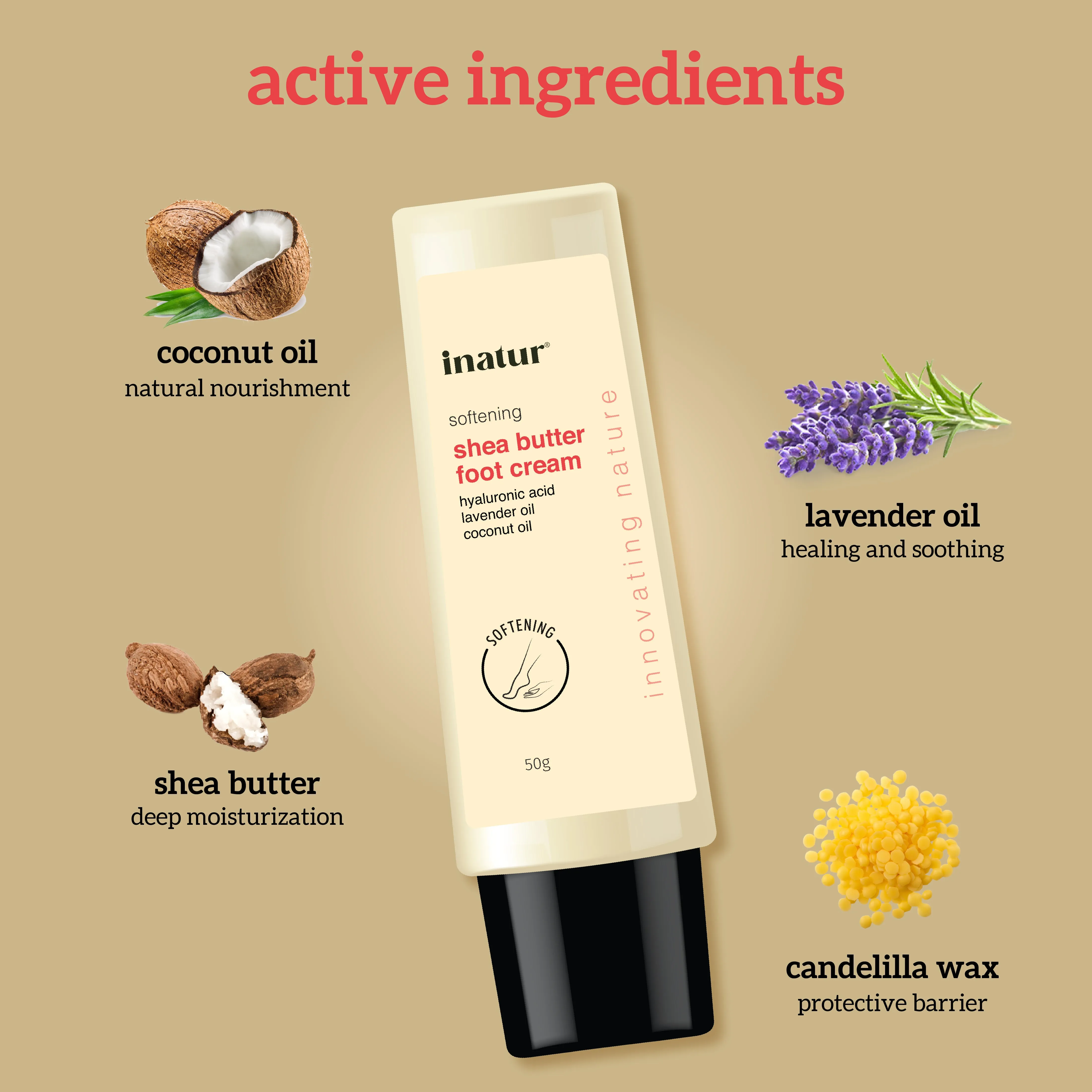 Shea Butter Foot Cream - 50g
