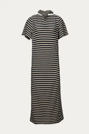 SICILIA SHORT SLEEVE TIE BACK DRESS