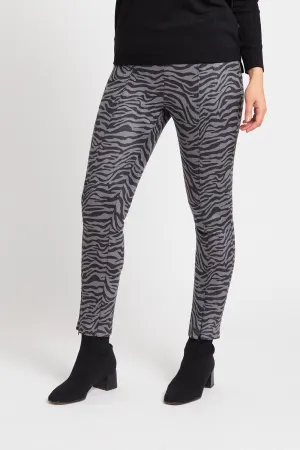 Sloane Pant - Zebra Suede: FINAL SALE