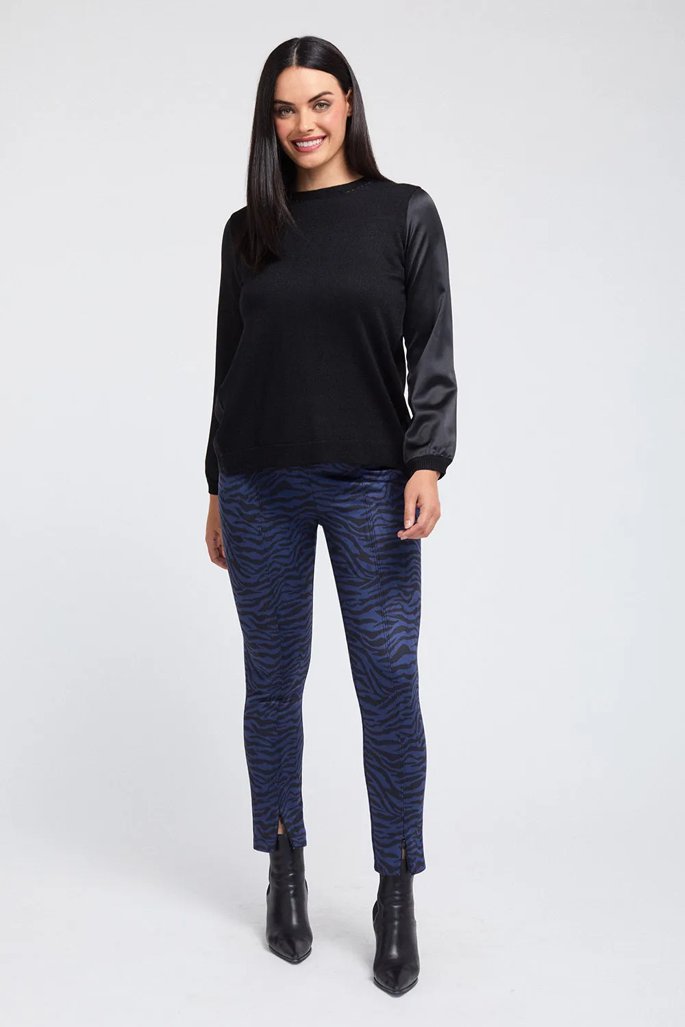 Sloane Pant - Zebra Suede: FINAL SALE