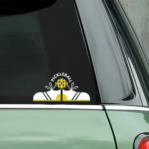 Sneakers & Pickleball Decal - Bumper Sticker
