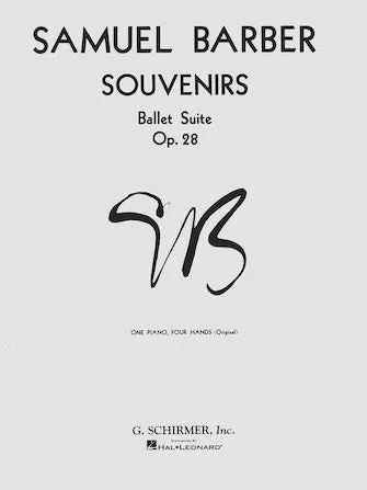 Souvenirs Ballet Suite, Op. 28 (Original) (Piano Duet)
