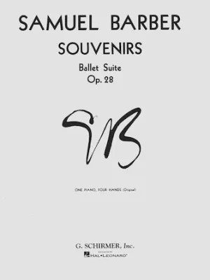 Souvenirs Ballet Suite, Op. 28 (Original) (Piano Duet)