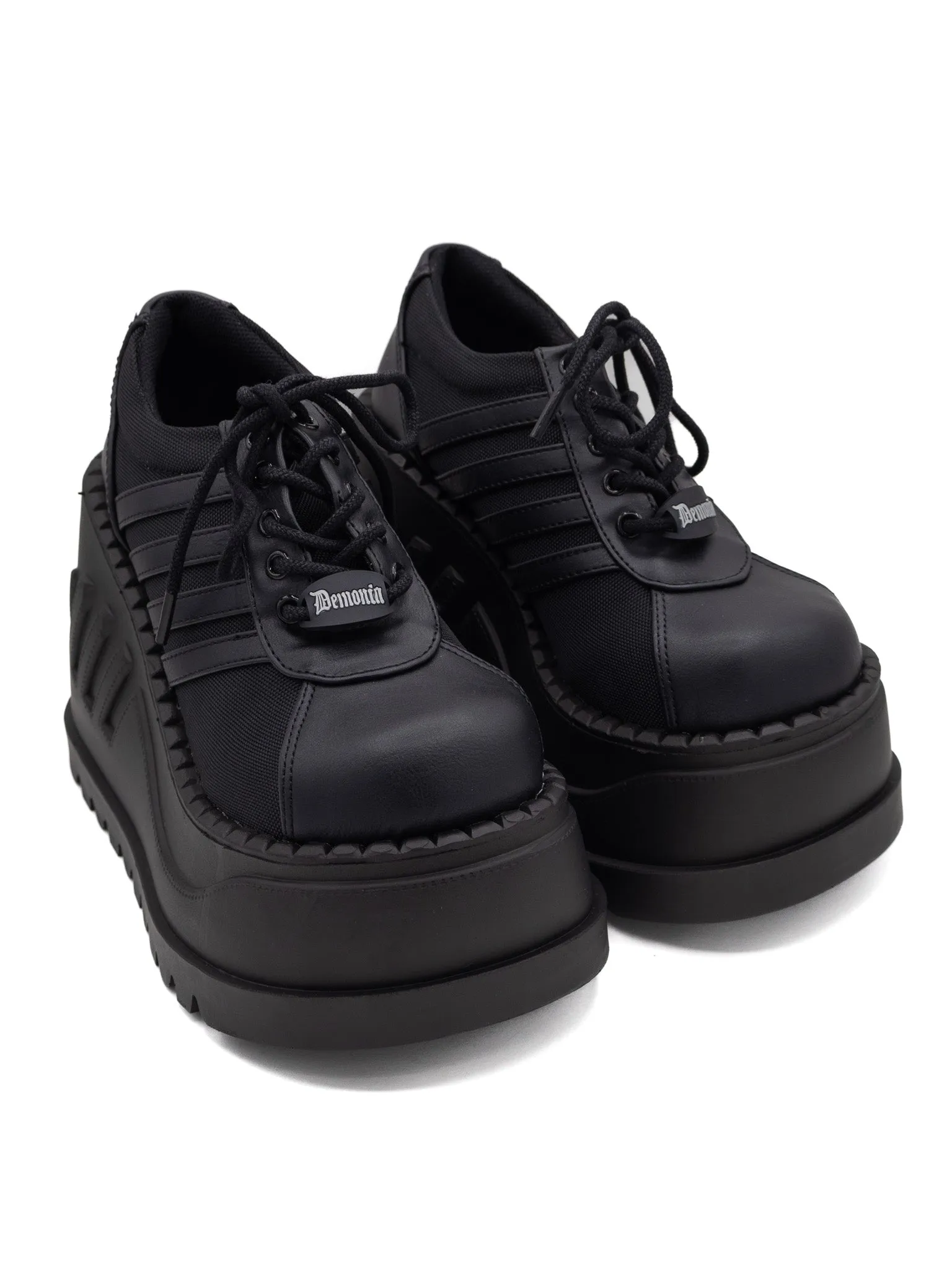 Sporty Spice Wedge Platform DEMONIA