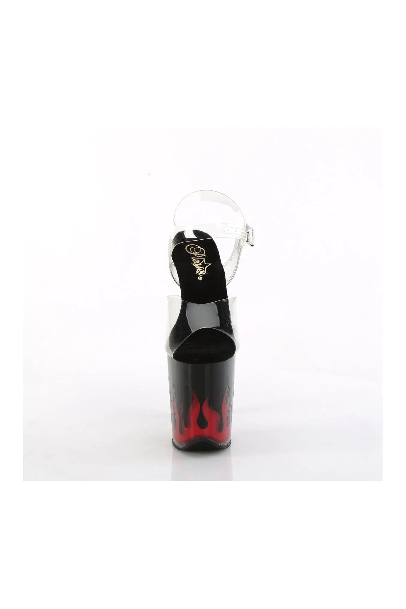 SS-FLAMINGO-808NLFL Clear Vinyl Sandal