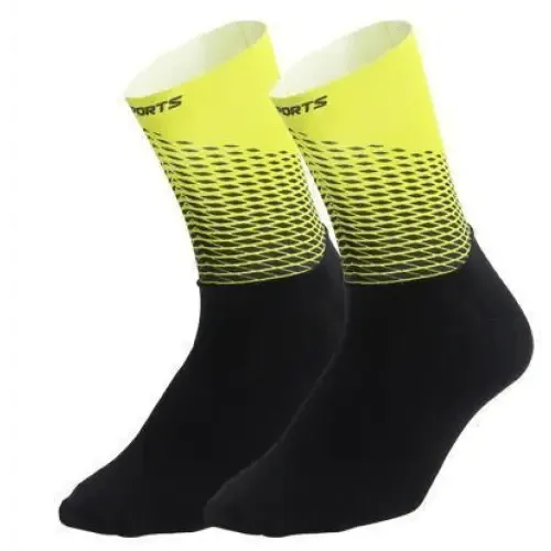 Stylish Fabric Cycling Socks Compression Anti Slip  Breathable Sport Socks For Men And Women  Functional Sports Athletics Breathable Socks
