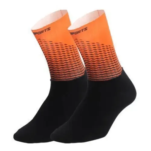 Stylish Fabric Cycling Socks Compression Anti Slip  Breathable Sport Socks For Men And Women  Functional Sports Athletics Breathable Socks