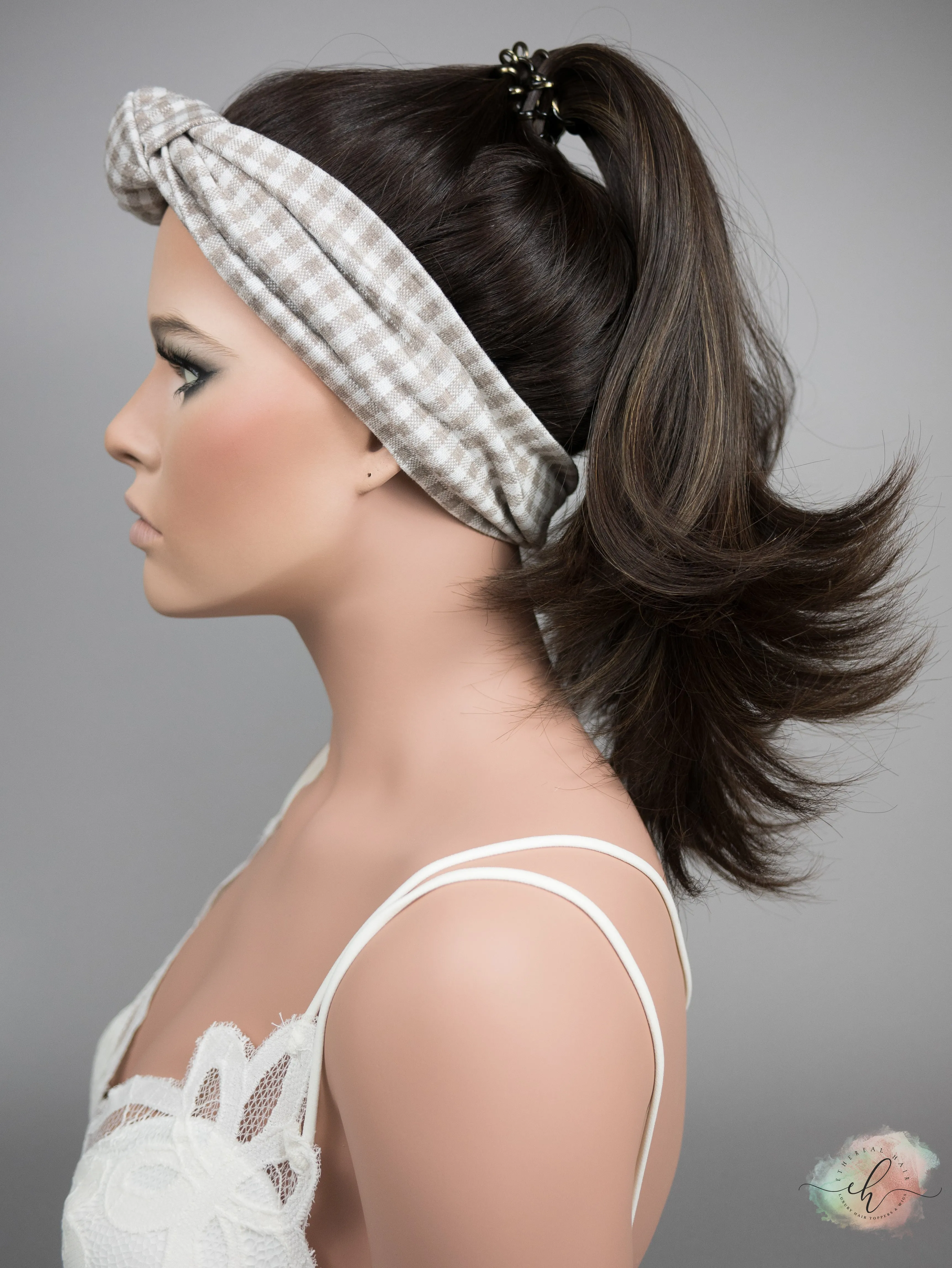 SUMMER SALE “PIA" Premium Pony Wig: Sz. S/M, 24"