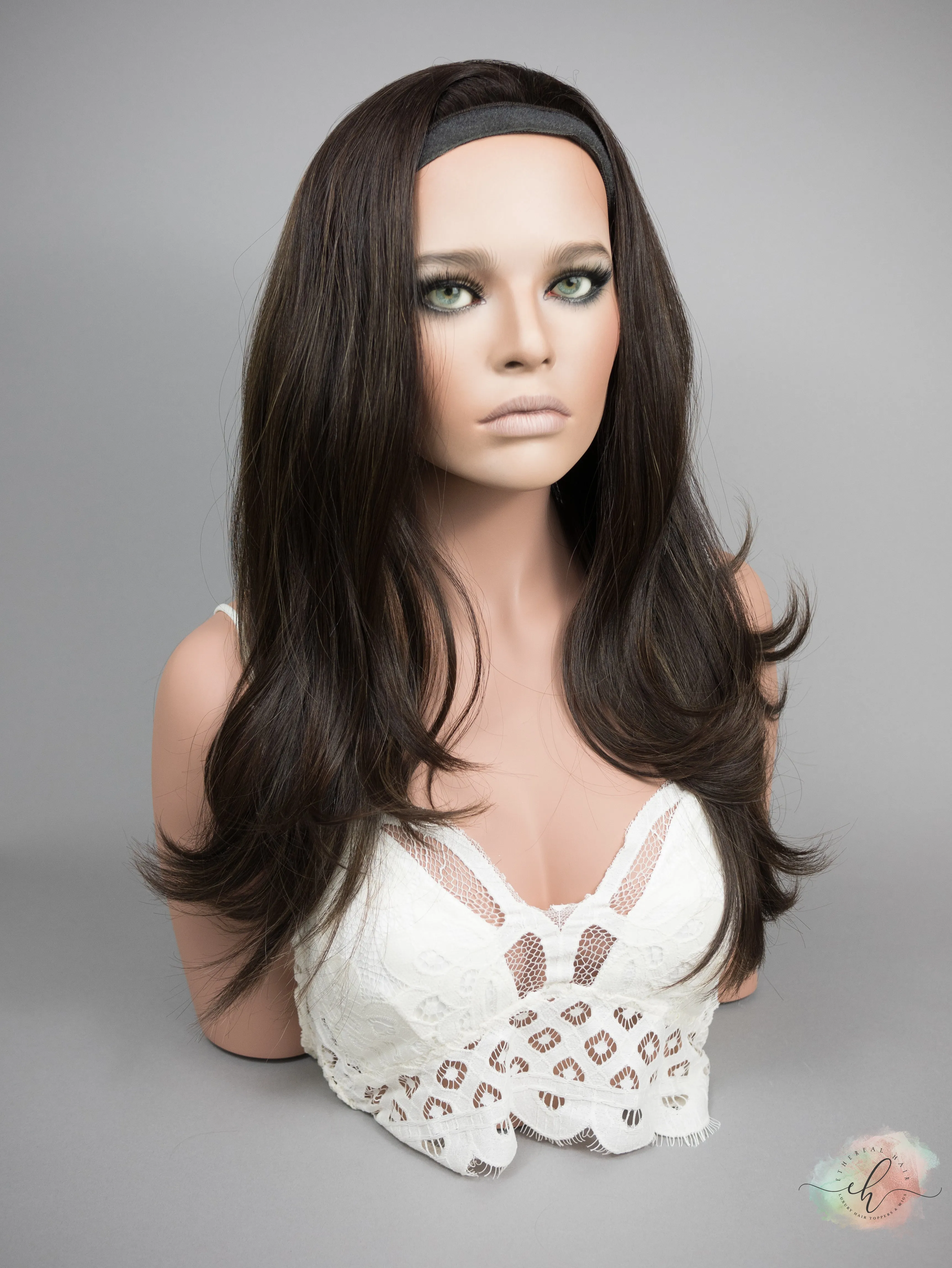 SUMMER SALE “PIA" Premium Pony Wig: Sz. S/M, 24"