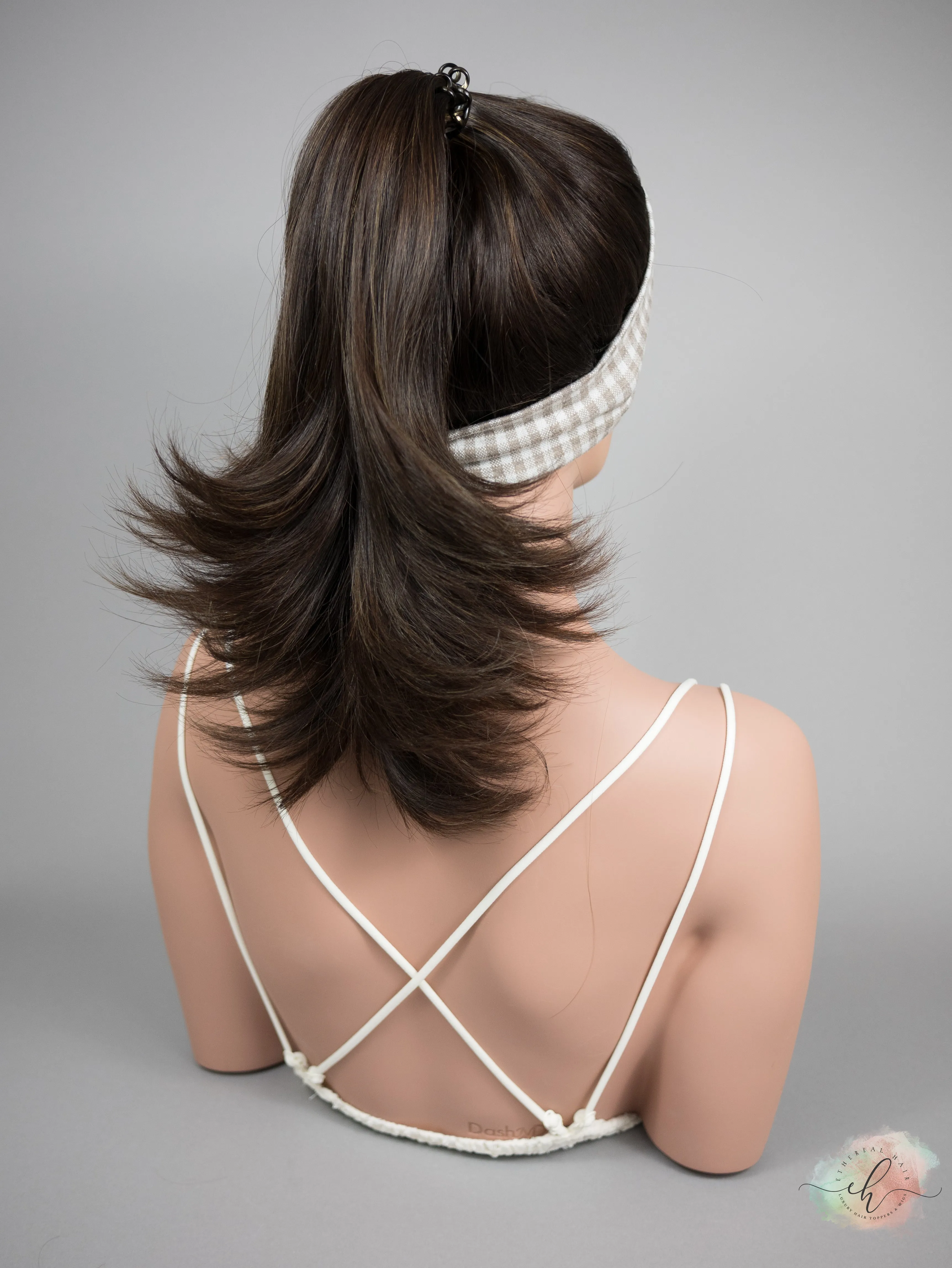 SUMMER SALE “PIA" Premium Pony Wig: Sz. S/M, 24"