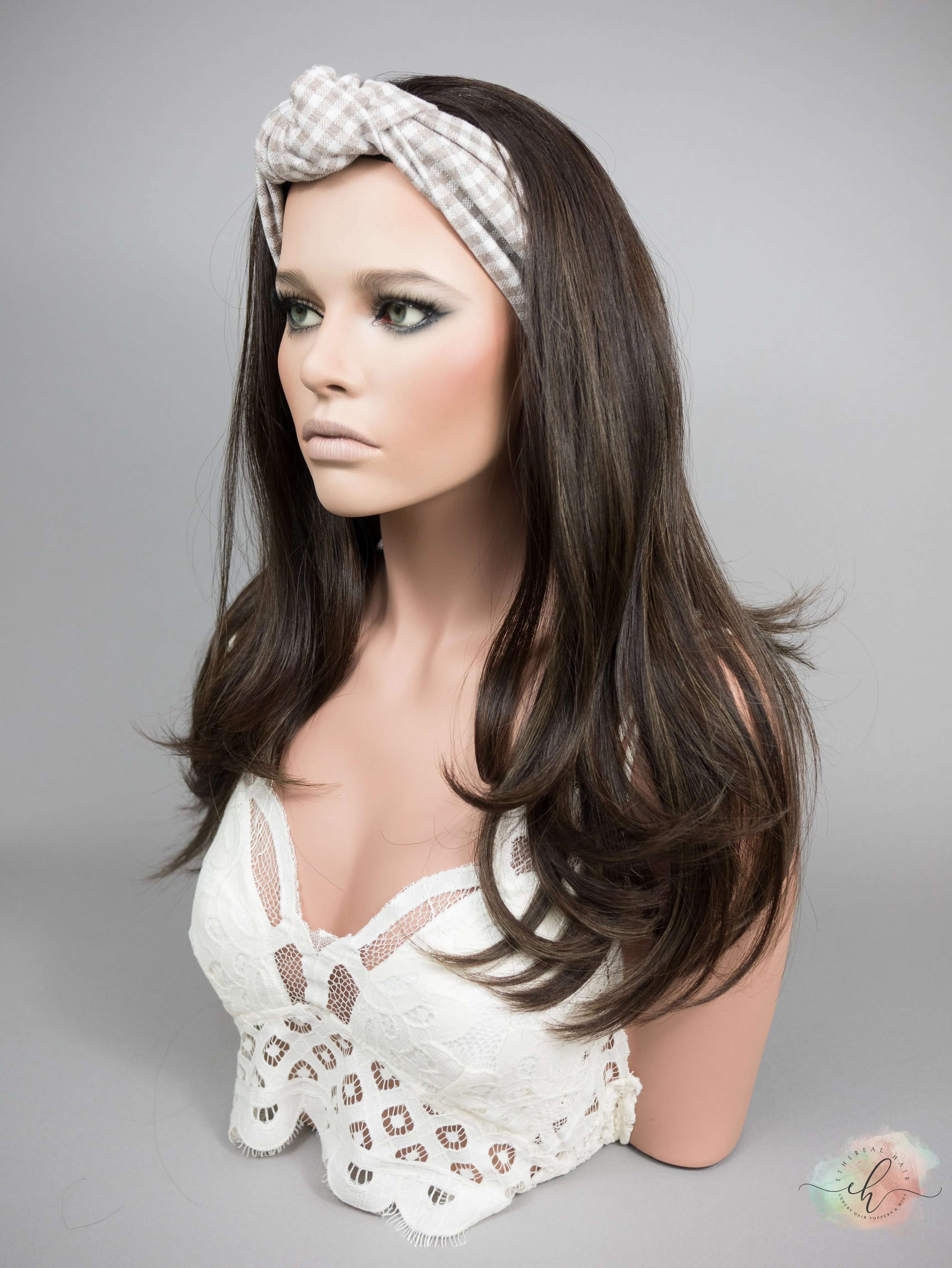 SUMMER SALE “PIA" Premium Pony Wig: Sz. S/M, 24"