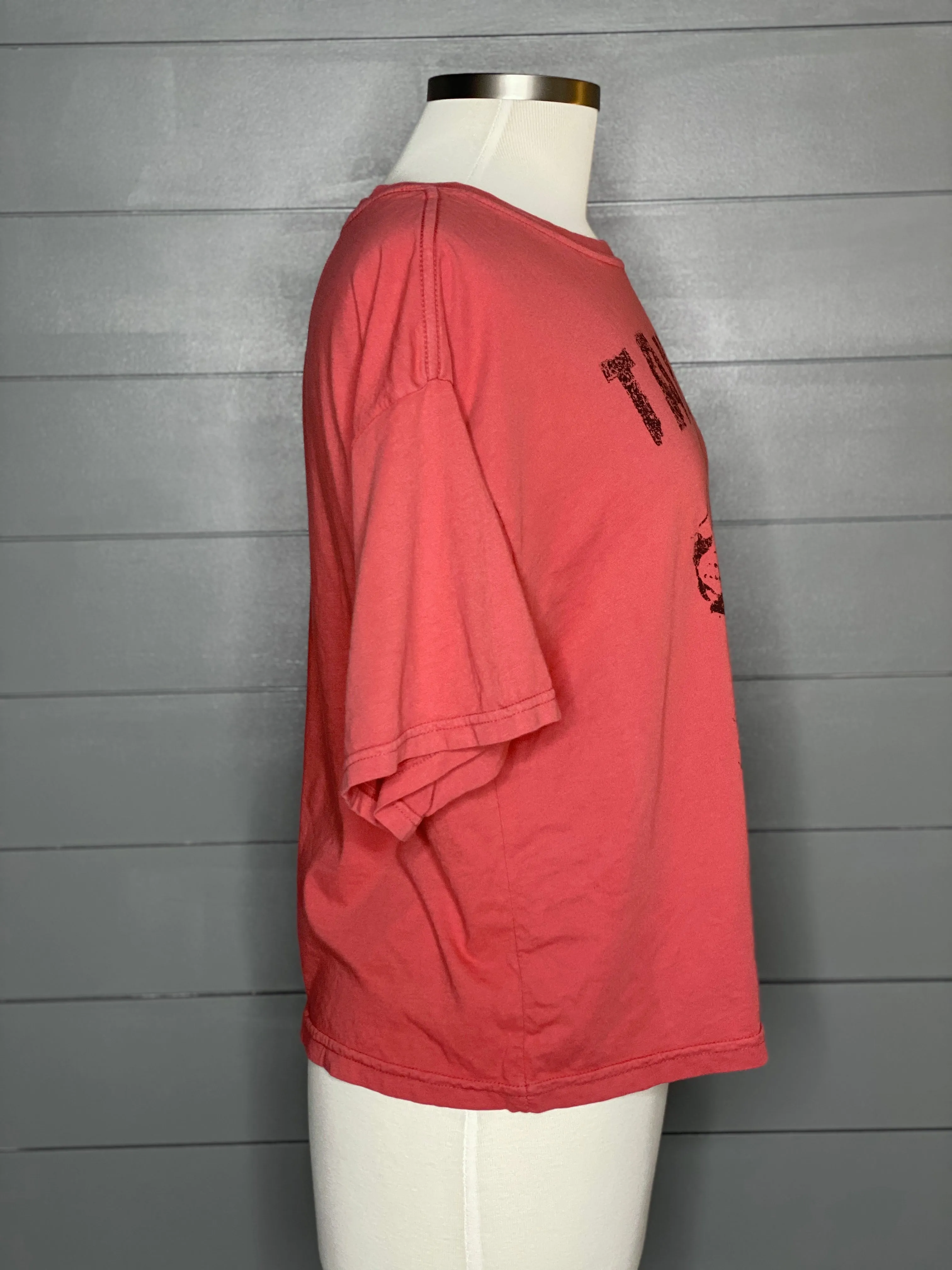 Take It Easy Longer Cropped Tee