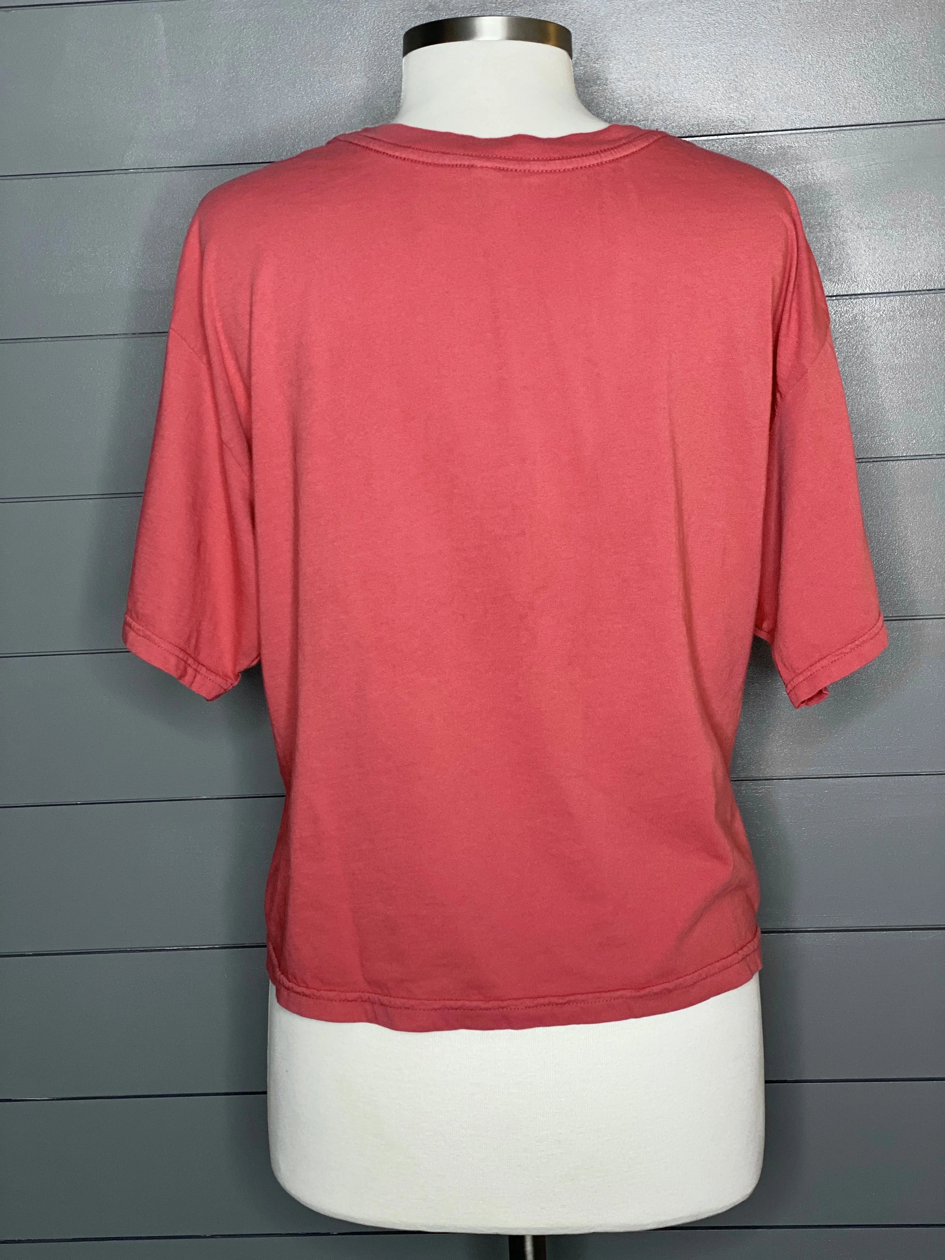 Take It Easy Longer Cropped Tee