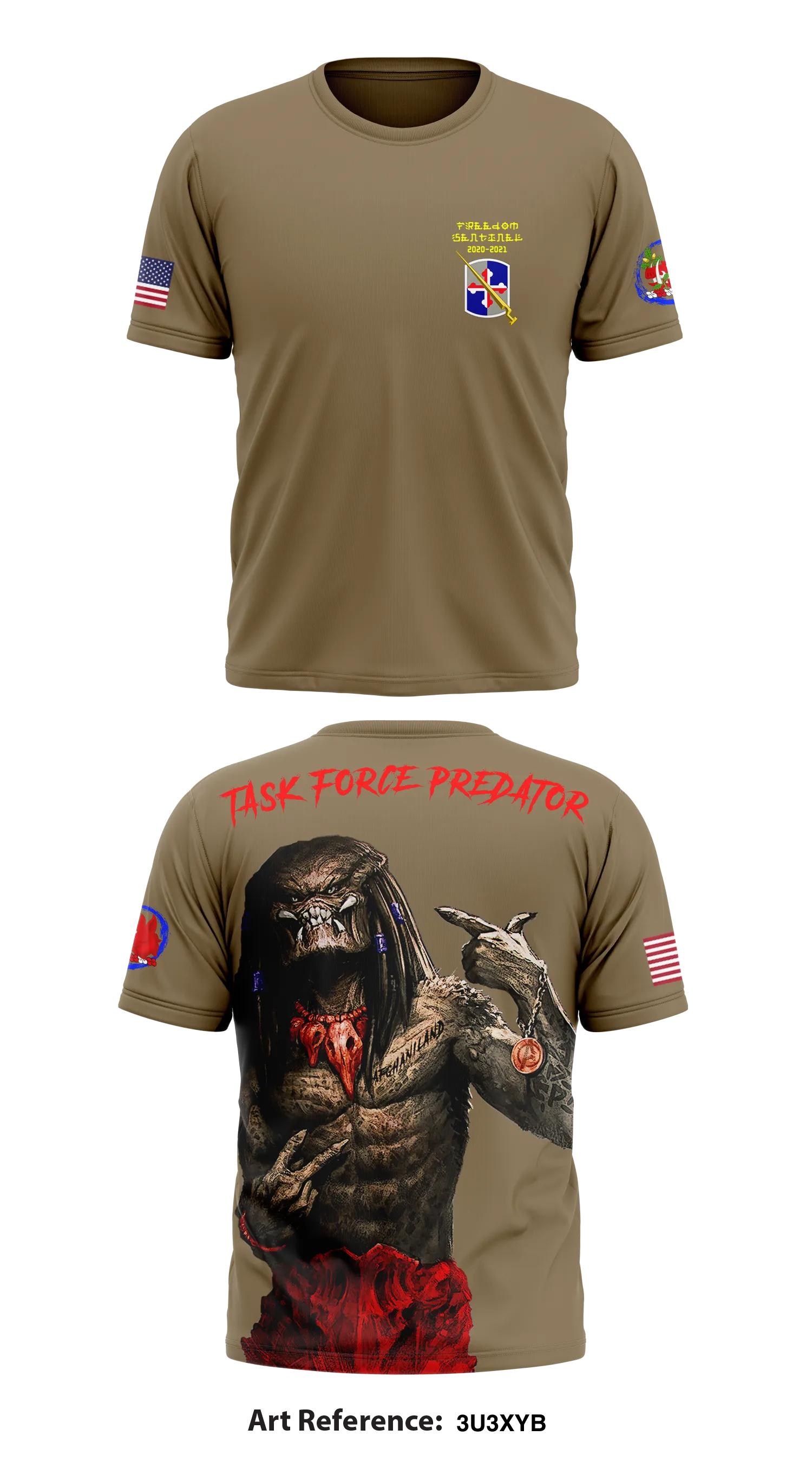 Task Force Predator Store 1 Core Men's SS Performance Tee - 3u3Xyb