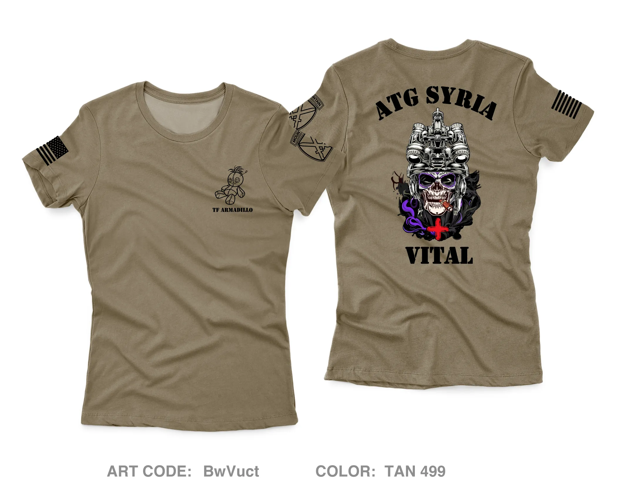 TF Armadillo medical Core Women's SS Performance Tee - BwVuct