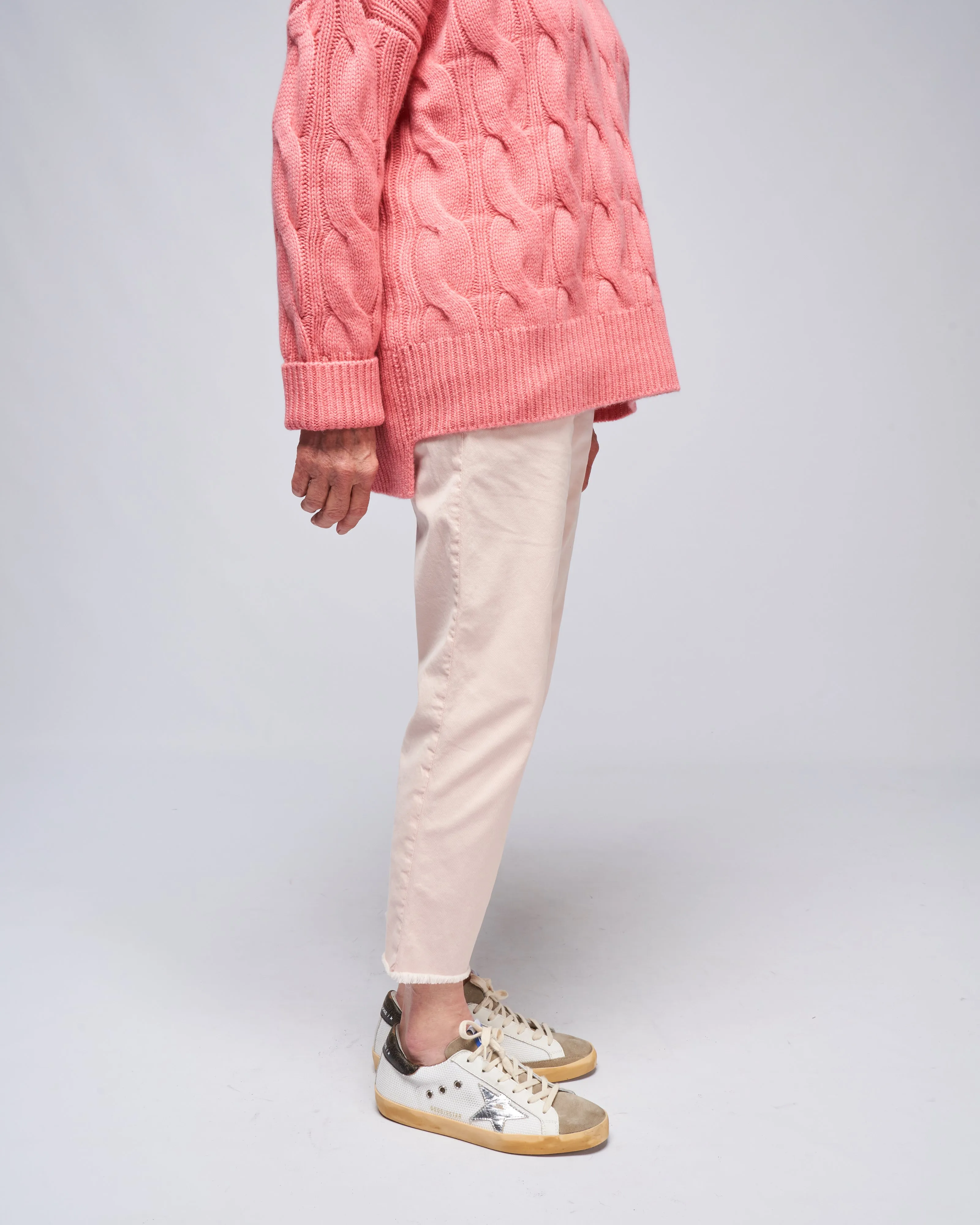 the italian chino - vintage rose