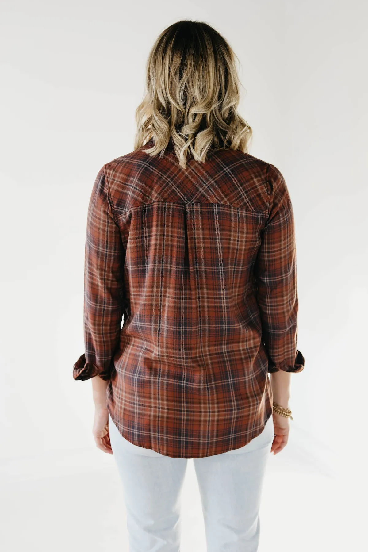 The Liliana Plaid Button Down