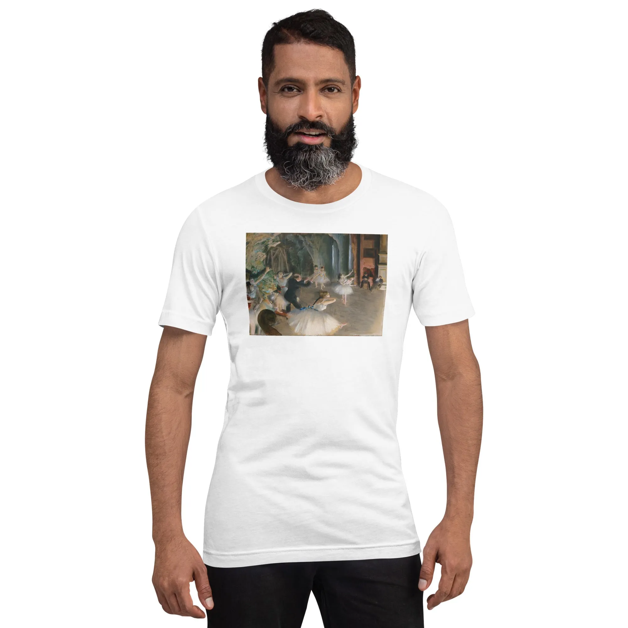 The Rehearsal Onstage by Edgar Degas T-Shirt