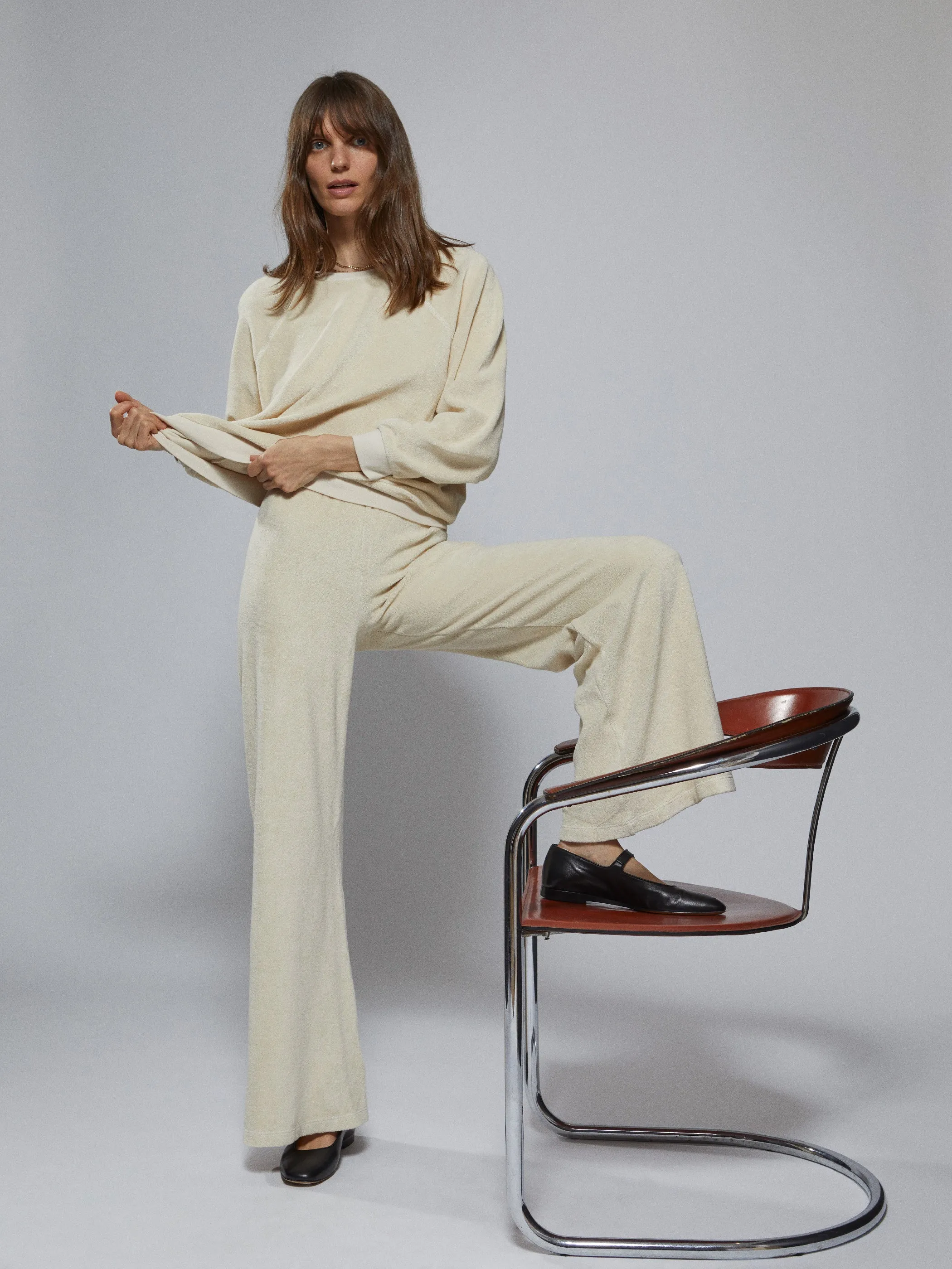 The Samos Oversized Sweatshirt in Terry