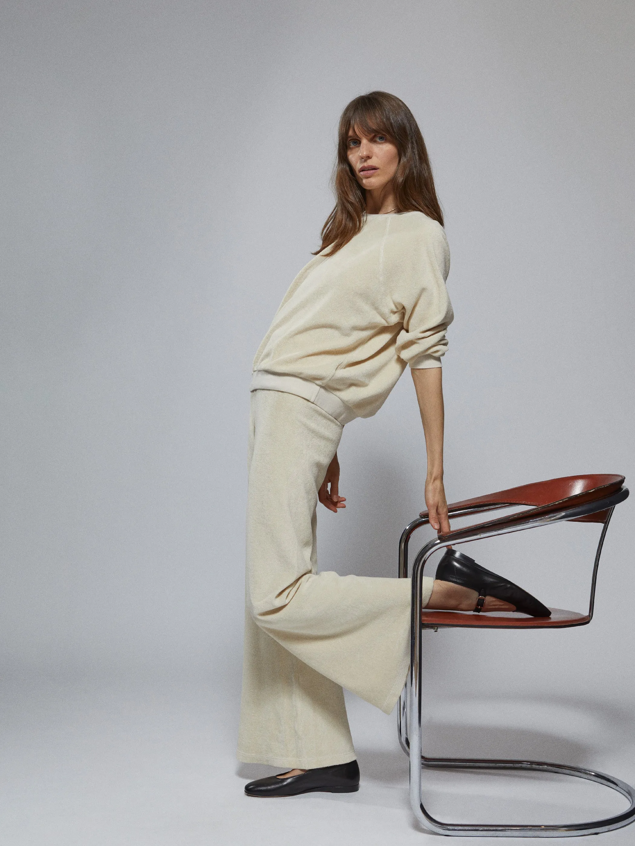 The Samos Oversized Sweatshirt in Terry