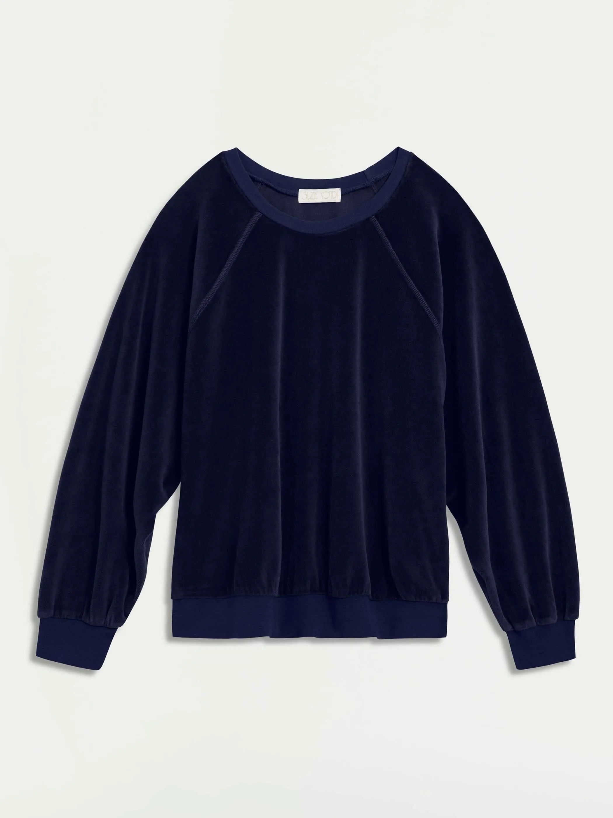 The Samos Oversized Sweatshirt in Velour
