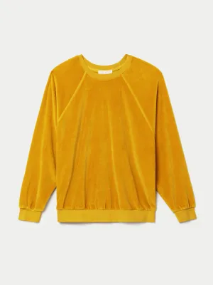 The Samos Oversized Sweatshirt in Velour