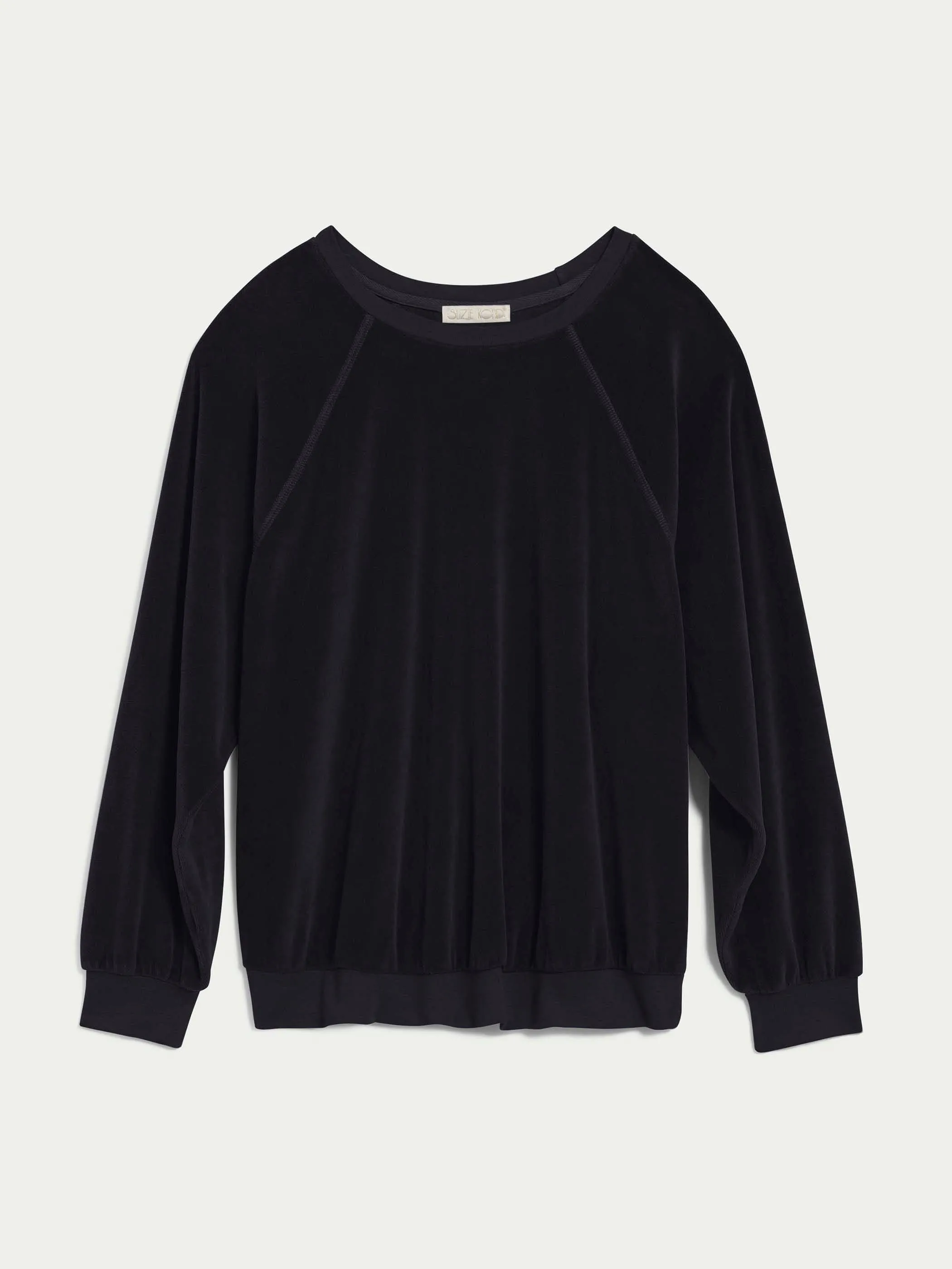 The Samos Oversized Sweatshirt in Velour
