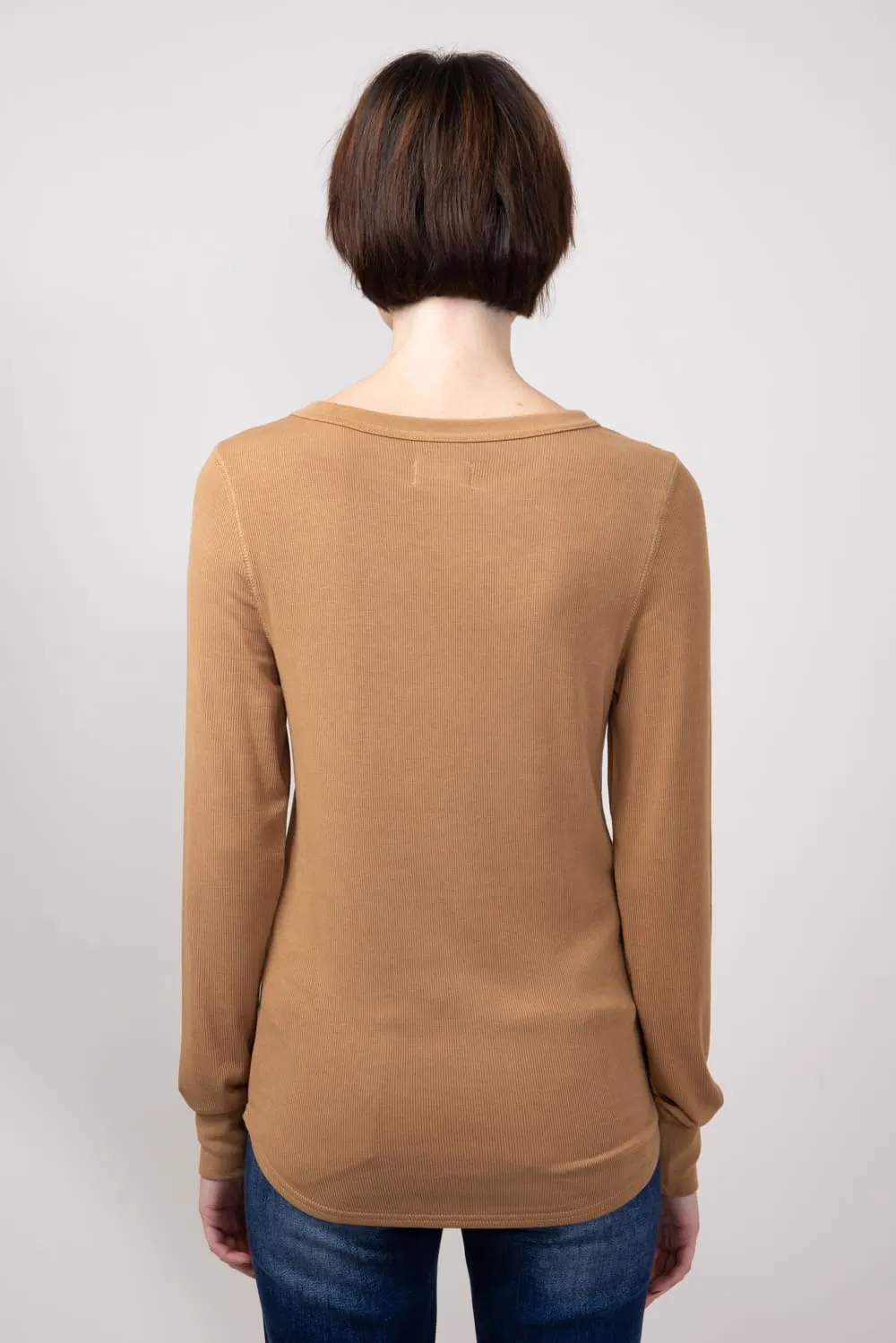 Thread & Supply Stacy Shirt for Women in Toasted Coconut | T1390MSTS-TOASTEDCOCONUT