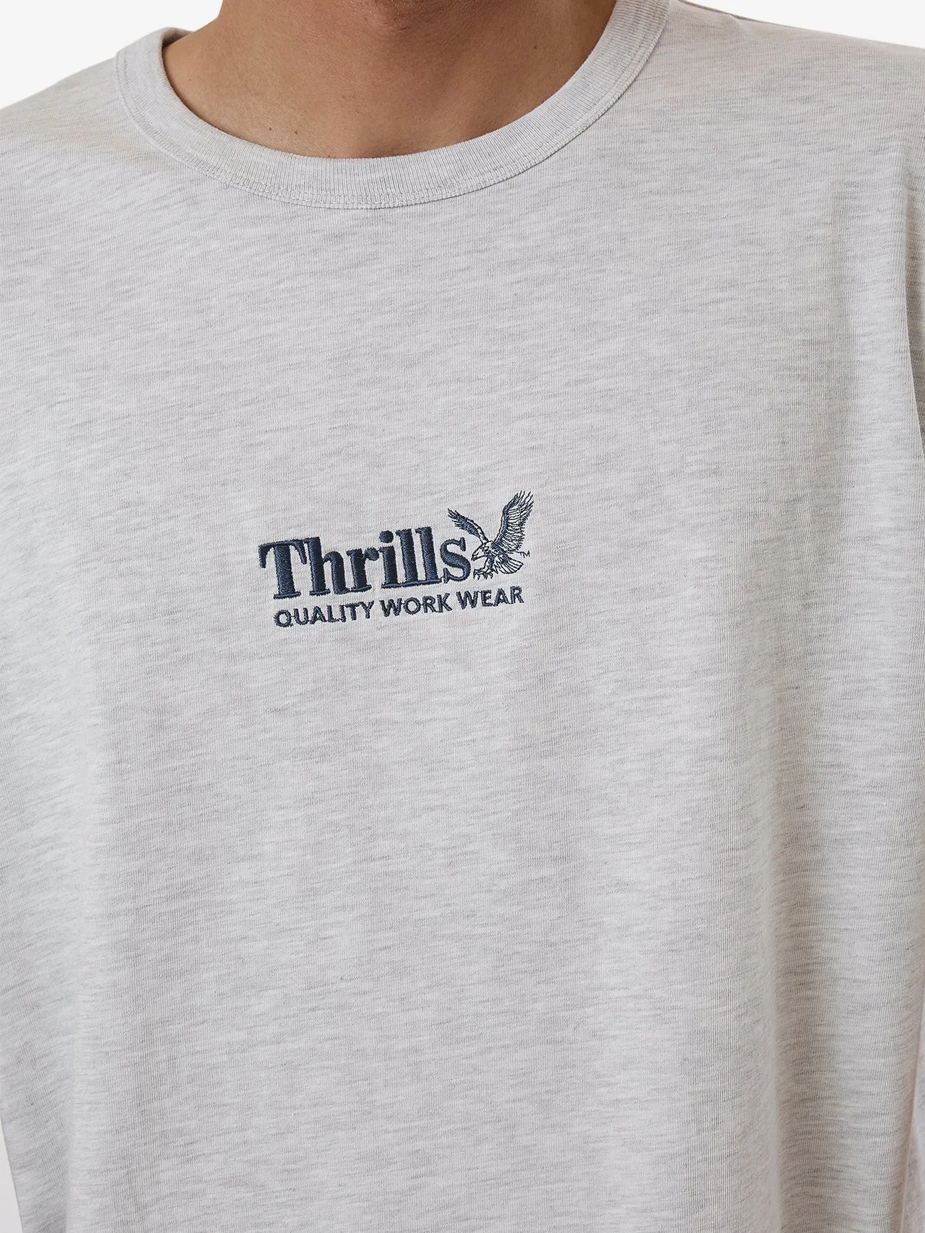 Thrills Workwear Embro Merch Fit Tee