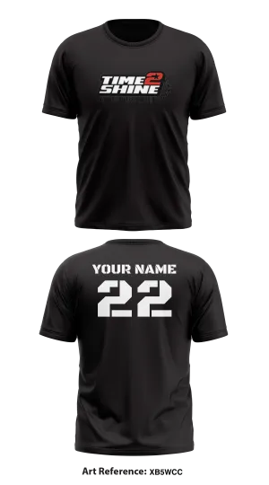 Time2ShineBmx.com Store 1 Core Men's SS Performance Tee - XB5Wcc