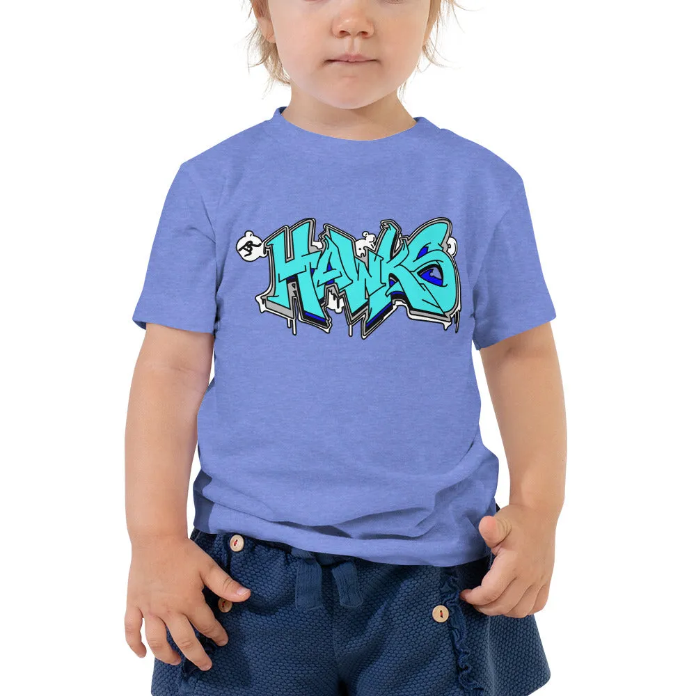 Toddler Shirt ~ Jr Hawks Graffiti Short Sleeve
