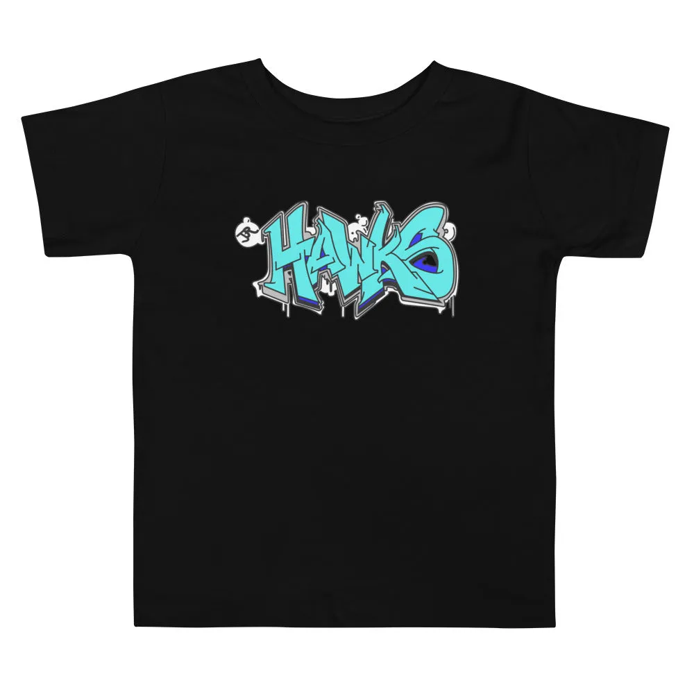 Toddler Shirt ~ Jr Hawks Graffiti Short Sleeve