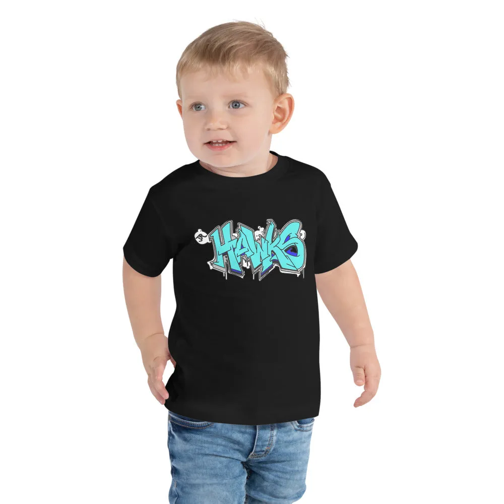 Toddler Shirt ~ Jr Hawks Graffiti Short Sleeve