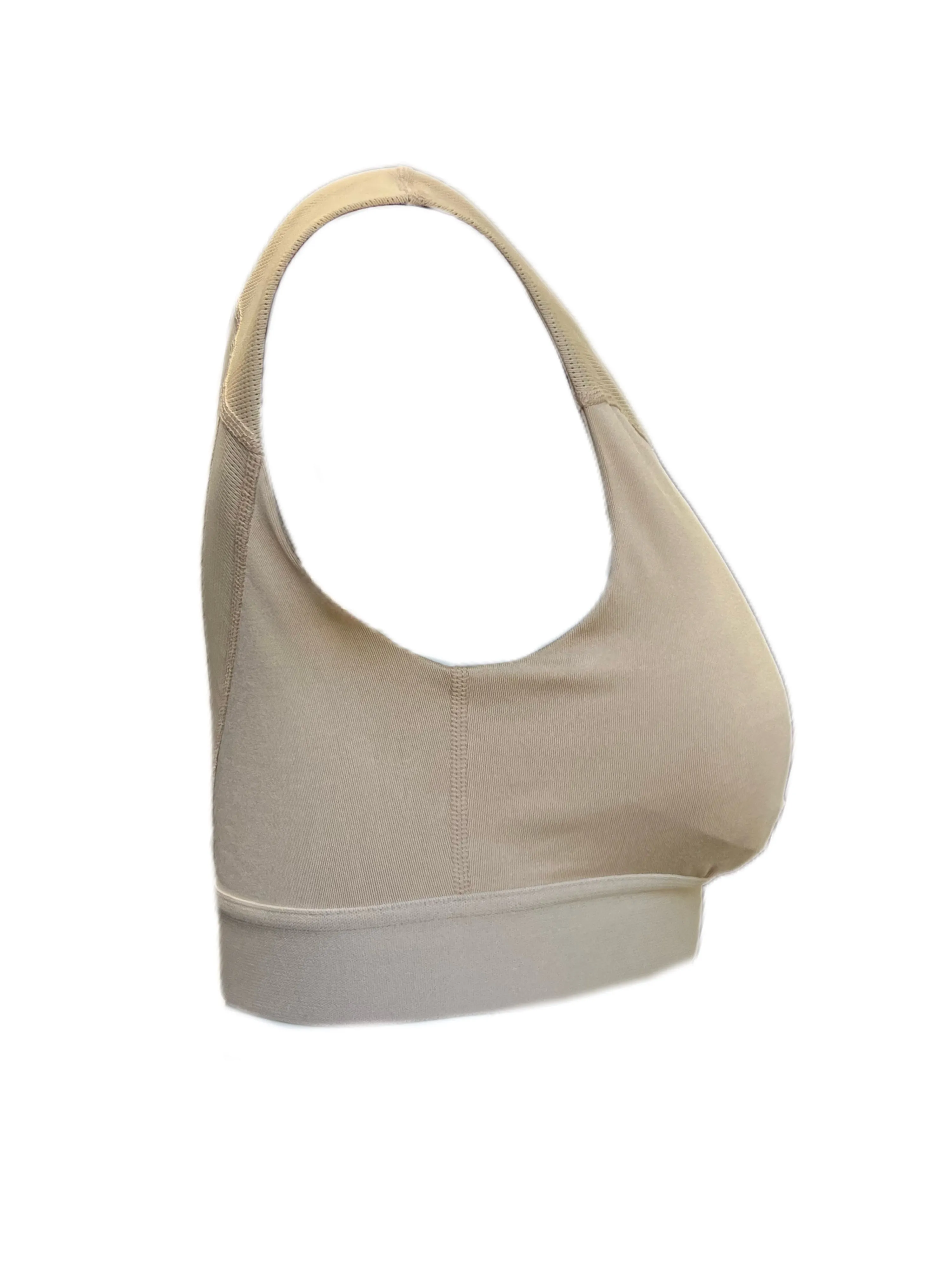 TOMMIE COPPER Womens Nude Shoulder Support Comfort Bra