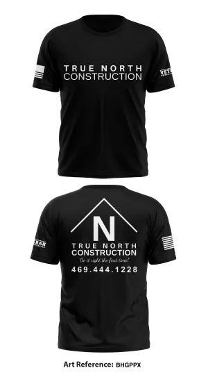 True North Construction Store 1 Core Men's SS Performance Tee - bhGpPX