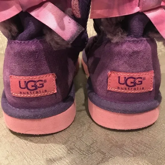 Ugg Boots Bailey Bow For Girl’s, Size 3